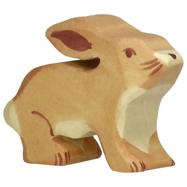 Beste Prijs Holztiger houten haas klein 5,5 cm