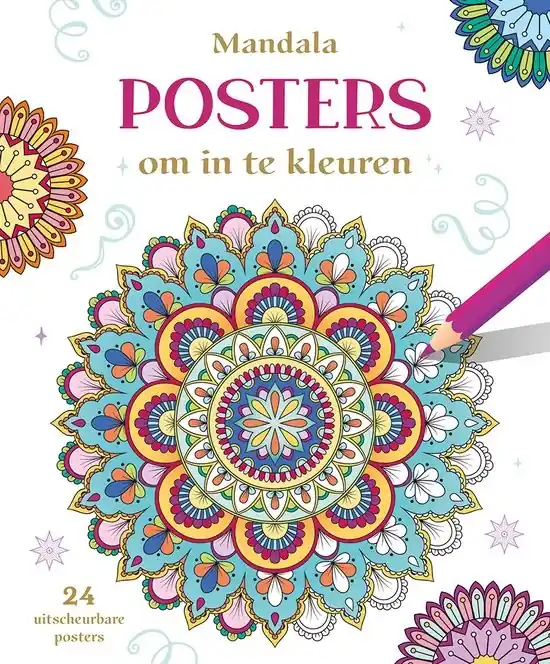 Deltas Mandalaposters om in te kleuren, vanaf 6 jaar Shop Nu