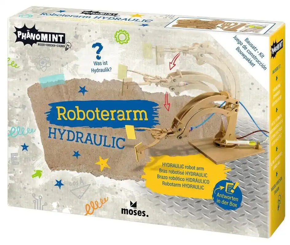 Phanomint - Bouwset hydrolische robotarm Koop Vandaag