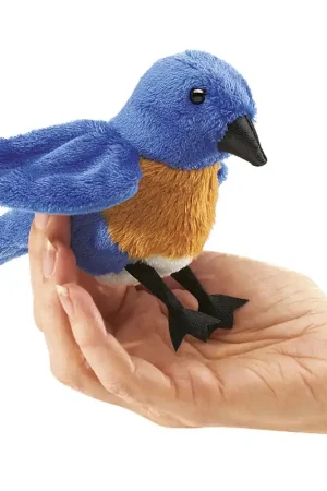 Folkmanis vingerpop Bluebird Populair