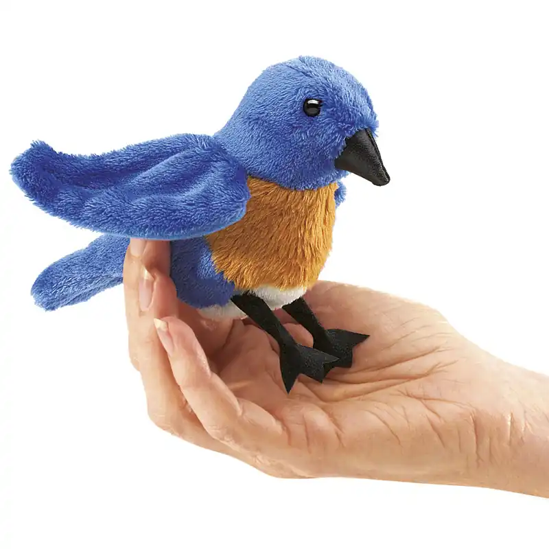 Folkmanis vingerpop Bluebird Populair