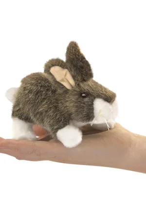 Fabrieksprijs Vingerpop 'cottontail' rabbit