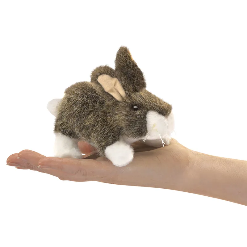 Fabrieksprijs Vingerpop 'cottontail' rabbit