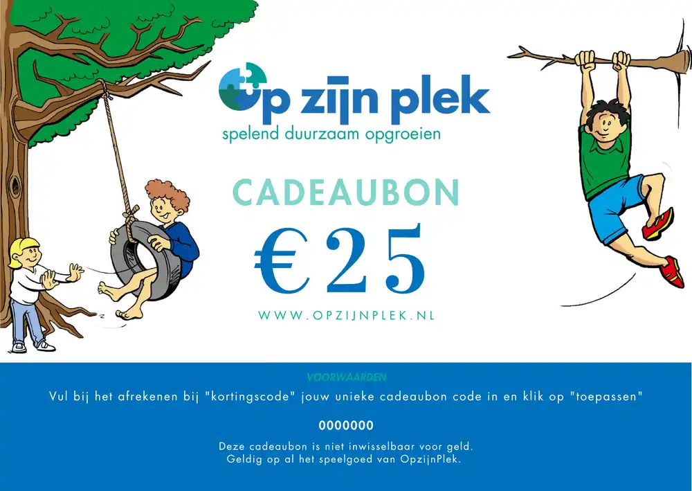 Hoge Kwaliteit Cadeaubon digitaal - zelfde dag in huis