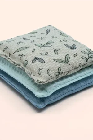 Bestseller Little Botanic Label Green Jeans Mini pittenzakjes 3-delig