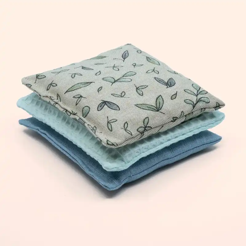 Bestseller Little Botanic Label Green Jeans Mini pittenzakjes 3-delig