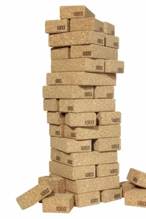 Gratis Retour Cuboid XL - 140 kurk bouwstenen
