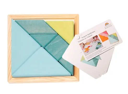 Laatste Kans Creatieve set tangram met voorbeeldboekje