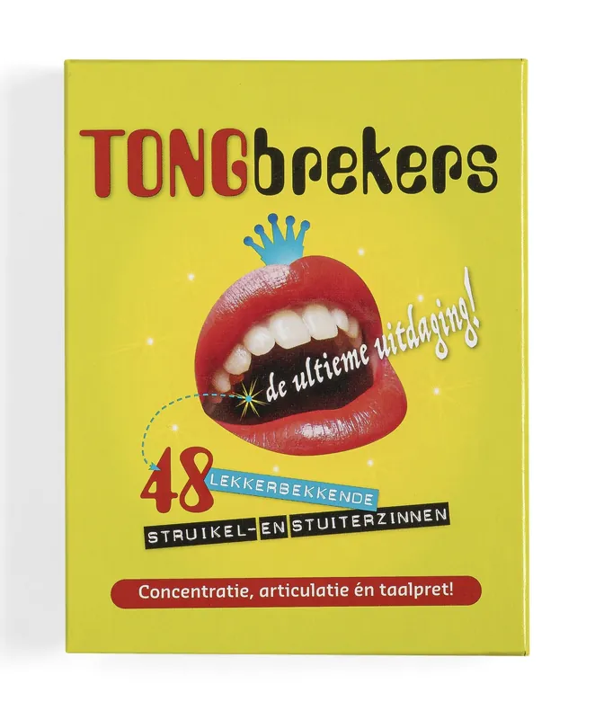 Bestel Nu Tongbrekers - 48 lekkerbekkende struikel en stuiterzinnen