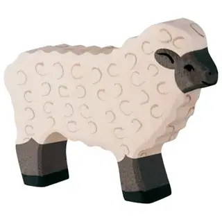 Holztiger houten schaap 11 cm Gereduceerde Prijs