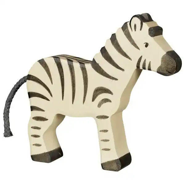 Koop Online Holztiger houten zebra 14,4 cm