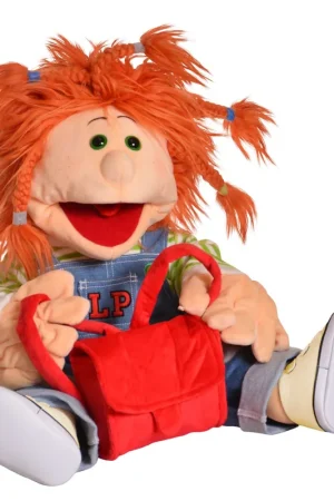 Handpop Charlotta 65 cm met beweegbare mond en handen Goedkoop