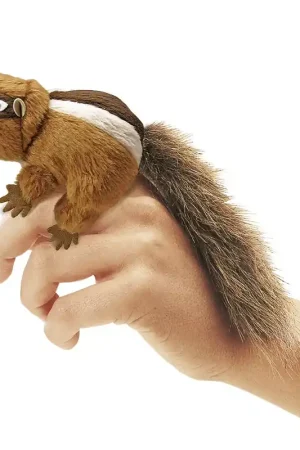 Folkmanis vingerpopje Chipmunk - aardeekhoorn Premium