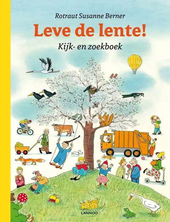 Gereduceerde Prijs Lannoo Kijk- en Zoekboek Leve de lente, vanaf 2 jaar