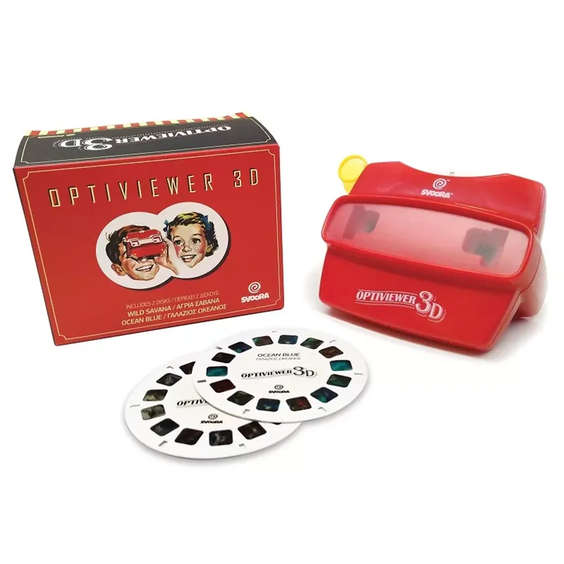 Svoora 3D Optiviewer, inclusief 2 schijven, vanaf 3 jaar Exclusieve Aanbieding