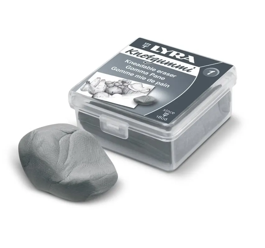 Direct Beschikbaar Lyra Kneedgum 30x30x10 mm, 1 stuk