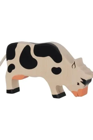 Gratis Retour Holztiger houten koe grazend zwart 18,5 x 2,8 x 10,5 cm