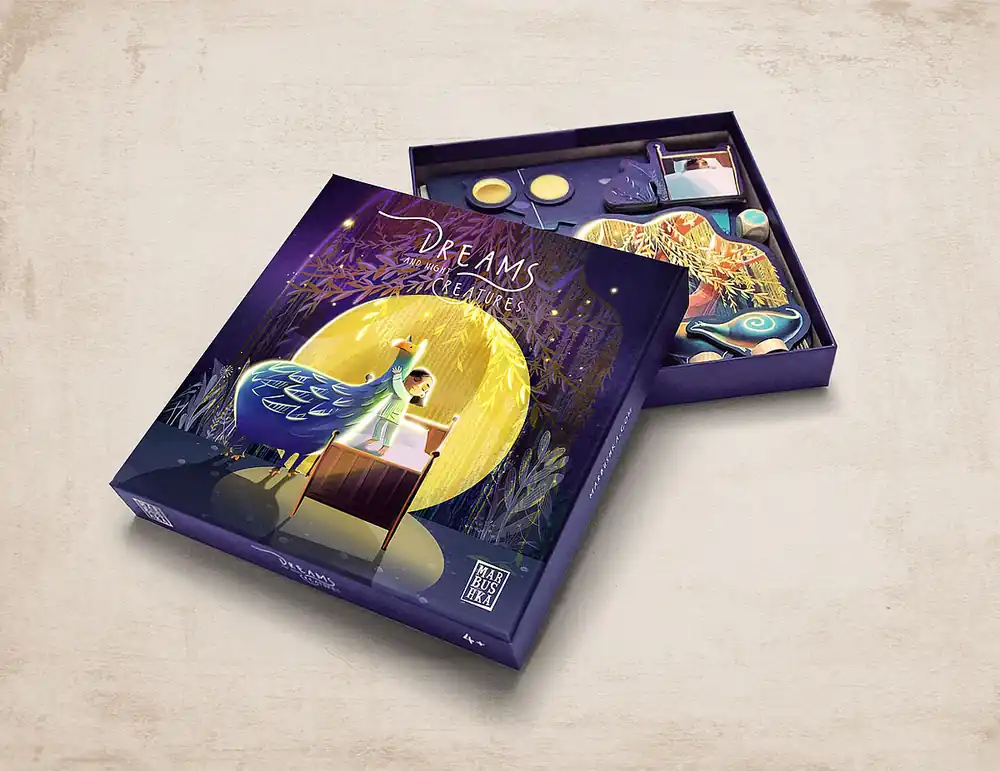 Marbushka Dreams and night creatures - Bordspel 4+ Bestseller