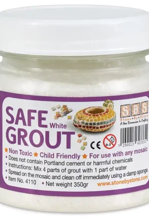 Stone by stone Kids safe grout - voegmiddel voor mozaieken Laatste Kans