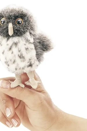 Folkmanis Vingerpop gevlekte uil Gratis Retour