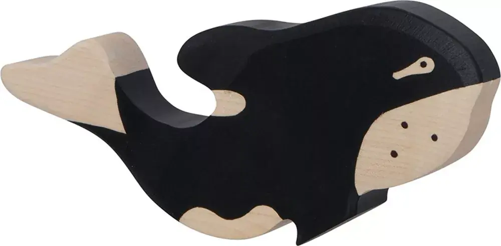Flitsaanbieding Holztiger houten orka 16,5 cm