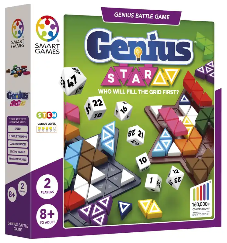 Smartgames Genius Star, vanaf 8 jaar Gereduceerde Prijs