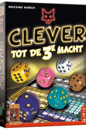 999 Games Clever tot de 3e Macht Uitverkoop