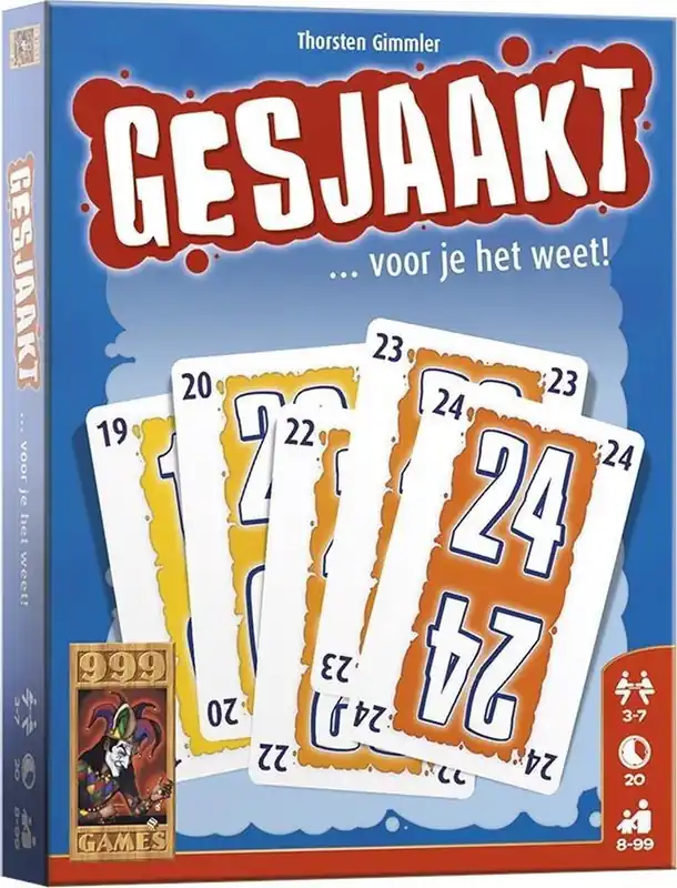 999 Games Gesjaakt kaartspel, vanaf 8 jaar Aanbieding