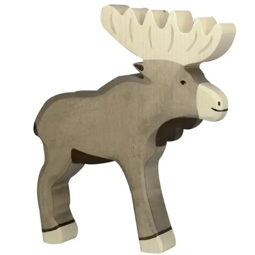 Speciale Aanbieding Holztiger houten eland 18,5 cm