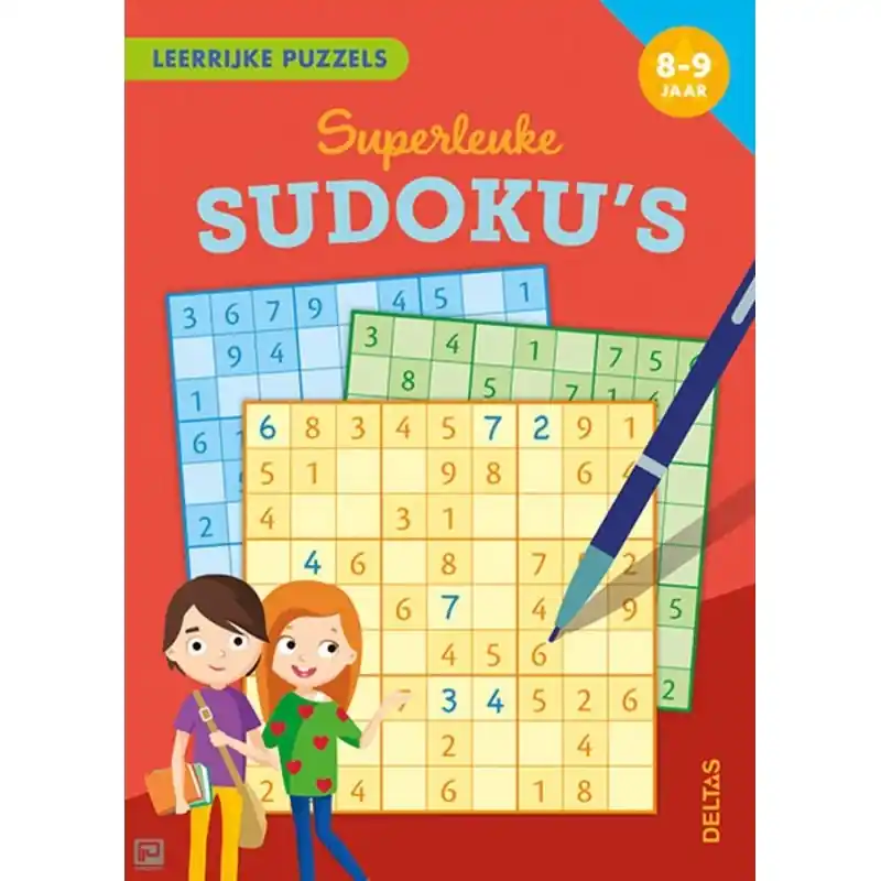 Deltas Superleuke Sudoku's 8-9 jaar Premium