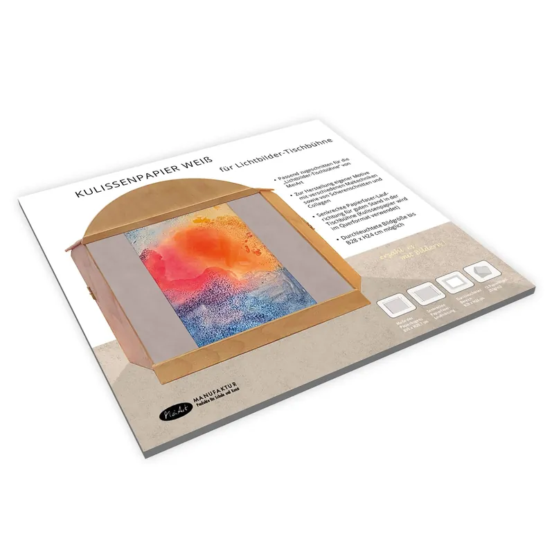 Nu Kopen Seccorell wit achtergrondpapier voor het tafelpodium 12 vellen