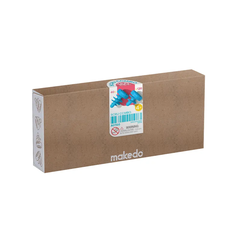 Makedo Combo mix schroevenset Scru en Scru+ - 160 delig Hete Deal