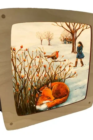 Direct Beschikbaar Esther Bennink silhouet voor toverlamp - Sneeuwgeheimen