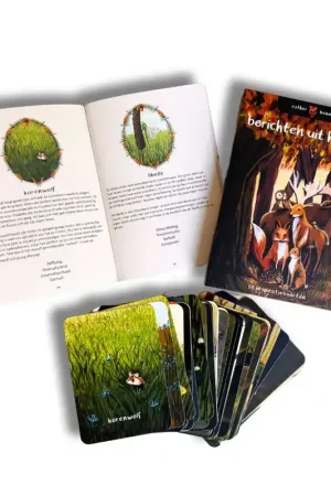 Uitverkoop Esther Bennink - set inspiratiekaarten 'Berichten uit het bos'