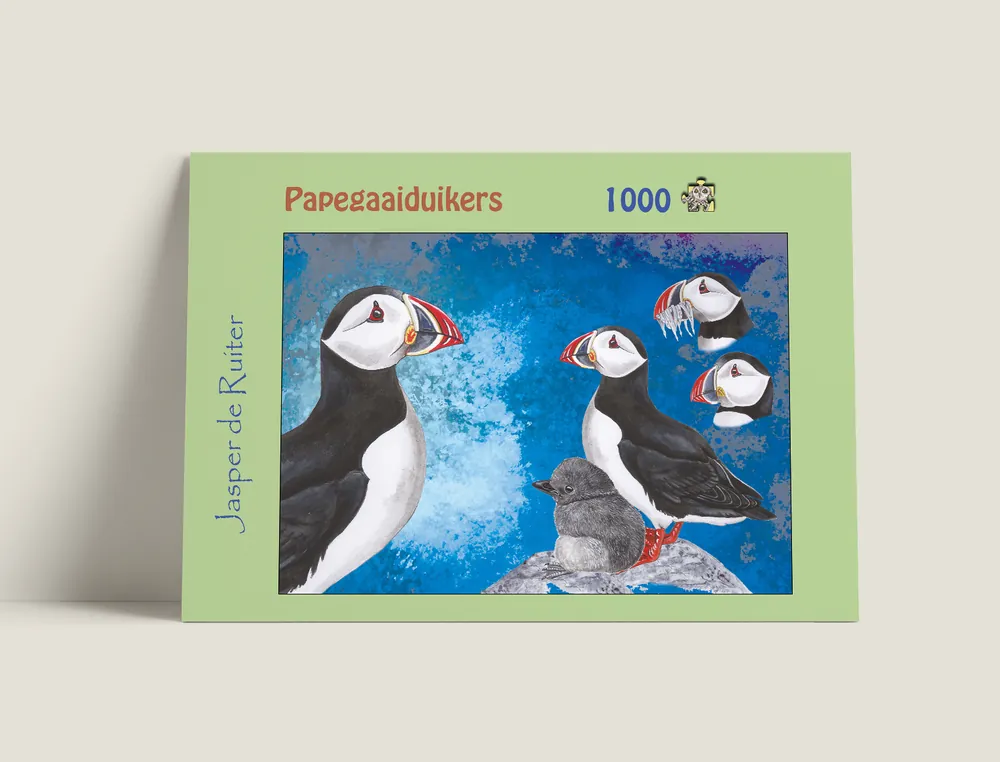 Legpuzzel Papegaaiduikers 1000 stukjes van Tringa Dagaanbieding