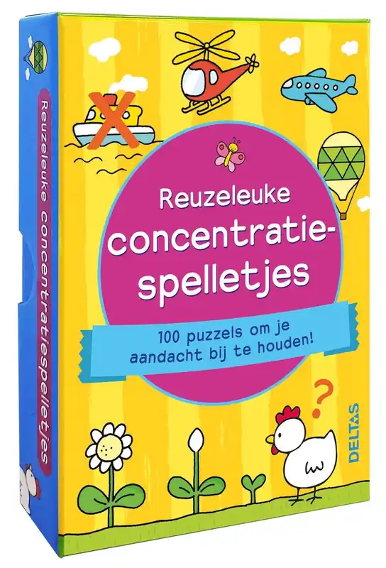 Bestel Nu Deltas Reuzeleuke concentratiespelletjes