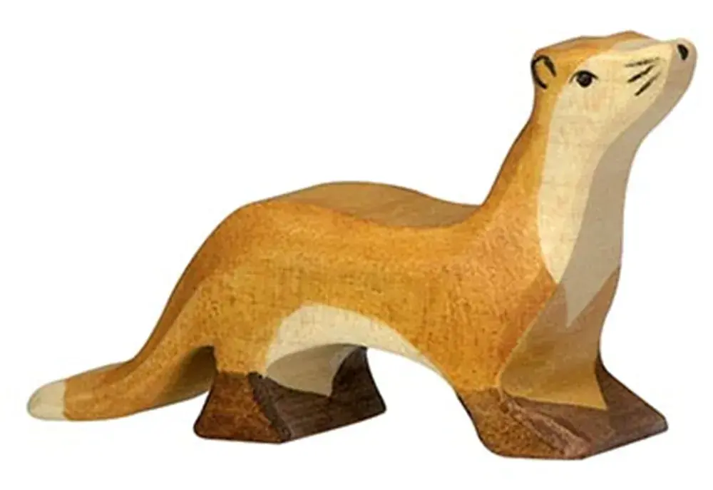 Direct Verzonden Holztiger houten marter 8 cm