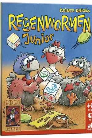 999 Games Regenwormen Junior Populair