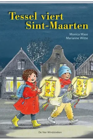 De Vier Windstreken Tessel viert Sint-Maarten, vanaf 4 jaarTessel is blij met haar nieuwe jas en haar zelfgemaakte lampion. Die lampion is voor het feest van Sint Maarten, op 11 november. Dan loopt ze samen met Karim, Lucia en Sem zingend langs de deuren Koop Online