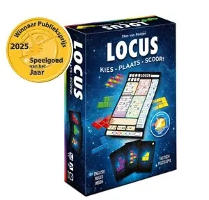 Weekendaanbieding Locus, strategisch kaartspel, vanaf 8 jaar