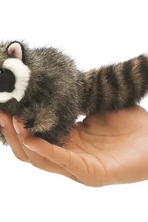 Folkmanis Vingerpopje Racoon - wasbeer Koop Online