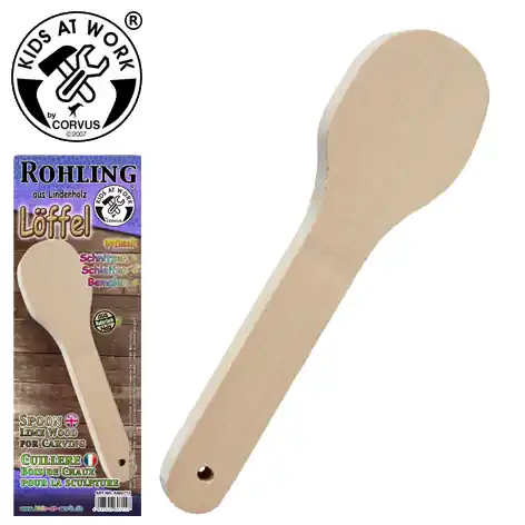 DIY Houten onbewerkte vorm lepel voor houtsnijden Korting