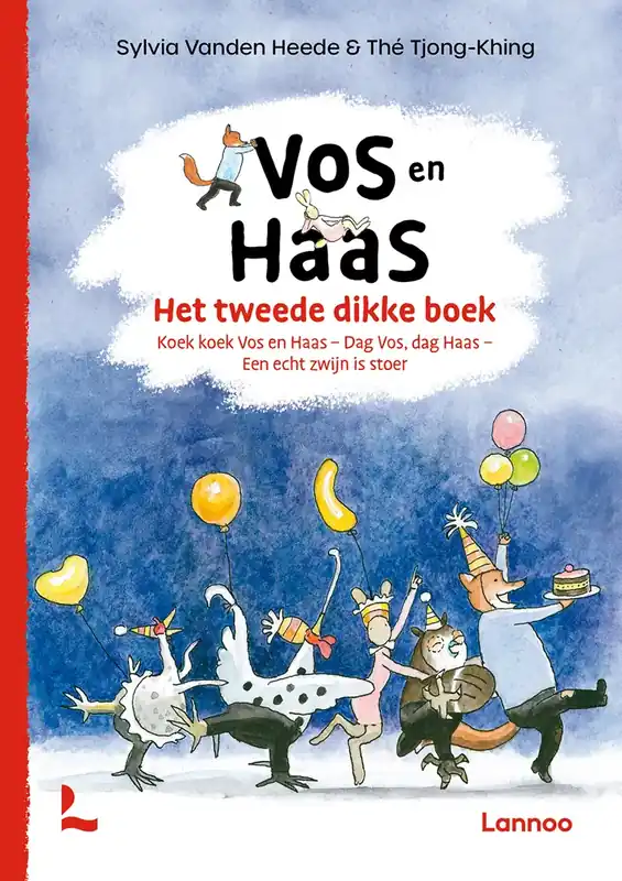 Het tweede dikke boek van Vos en haas, vanaf 6 jaar Premium
