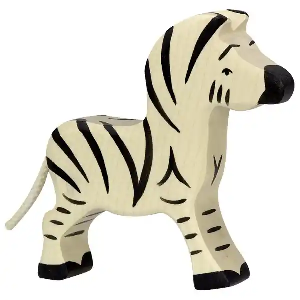 Holztiger houten zebra klein 12 cm Aanbieding