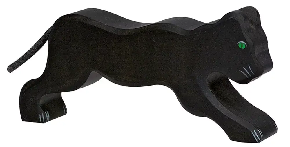 Holztiger houten panter 16 cm Nu Kopen