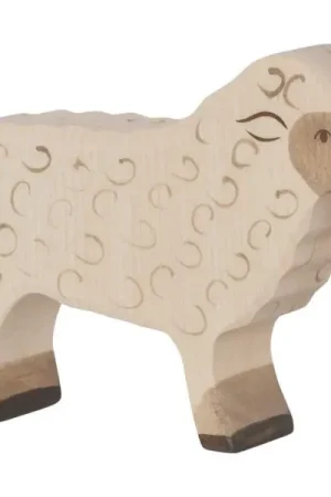 Beperkt Aanbod Holztiger houten schaap staand 11 cm