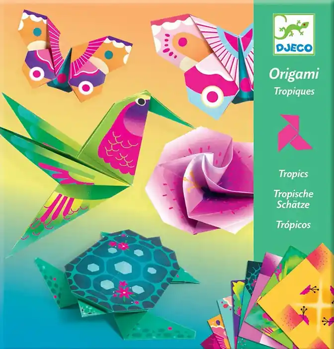 Djeco Origami Tropisch, 7+ Speciale Aanbieding