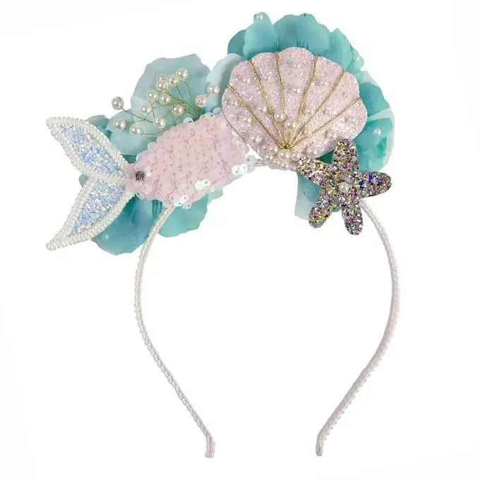 Great Pretenders, Zeemeermin Diadeem / Haarband, Mermalicious Headband Op = Op