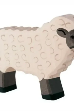 Holztiger Houten Zwartkop schaap Korting