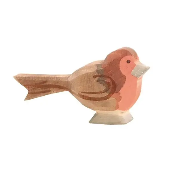 Seizoensaanbieding Ostheimer Houten vogel Roodborstje